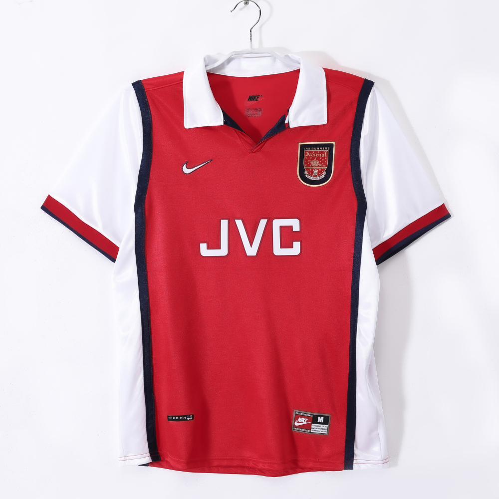 1998 99 Arsenal Home Jersey | short-sleeved | [Retro Edition] | 710