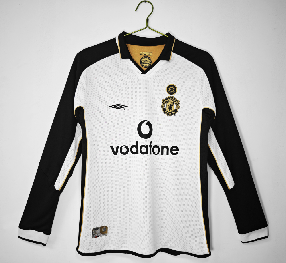 2001 02 Manchester United Centenary Collection Reversible Jersey | Long-sleeved | [Retro Edition] | 710