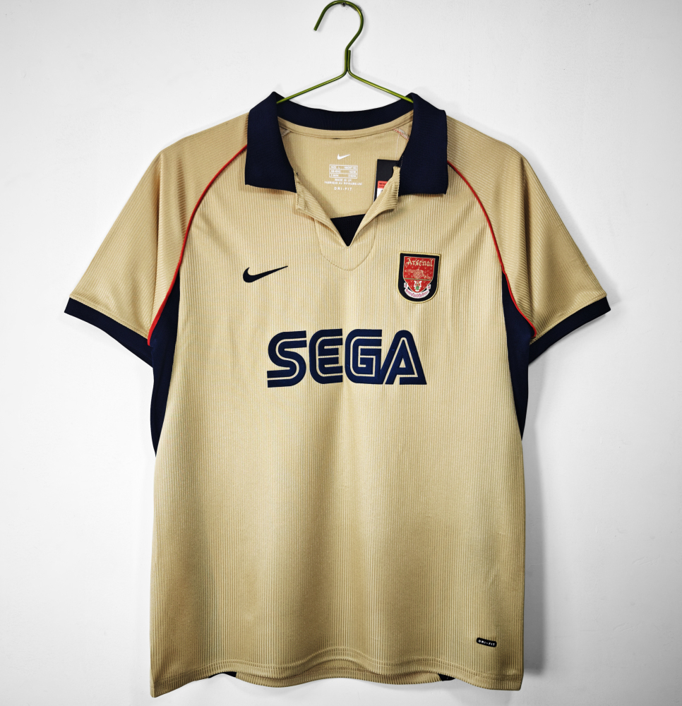 2001 02 Arsenal Home and Away Jersey | short-sleeved | [Retro Edition] | 710
