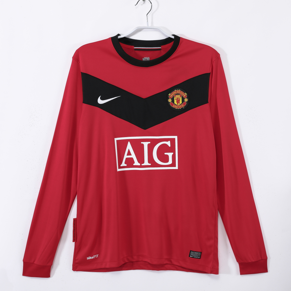 2010 Manchester United Home Jersey | Long-sleeved | [Retro Edition] | 710