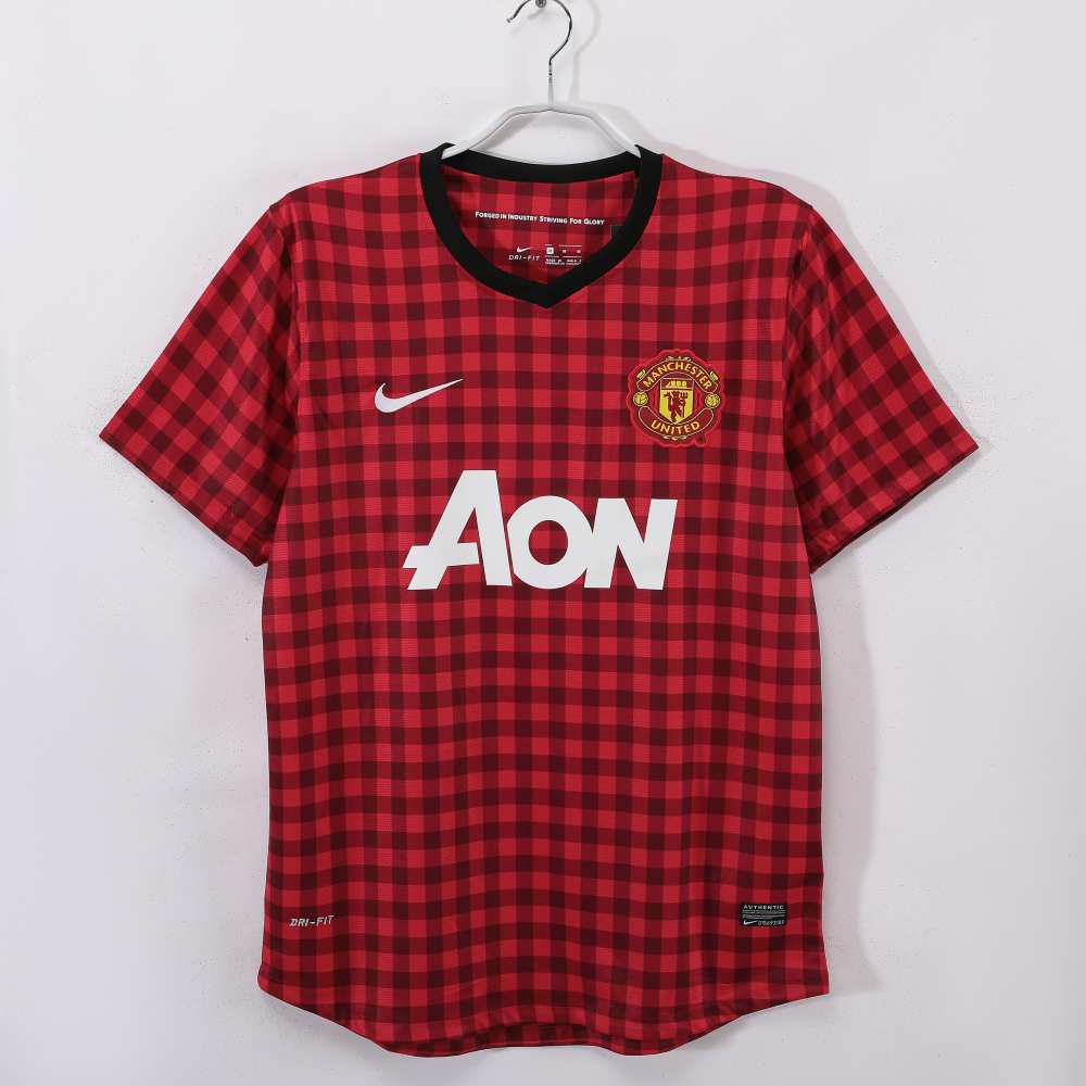 2012 13 Manchester United Home and Away Jersey | short-sleeved | [Retro Edition] | 710