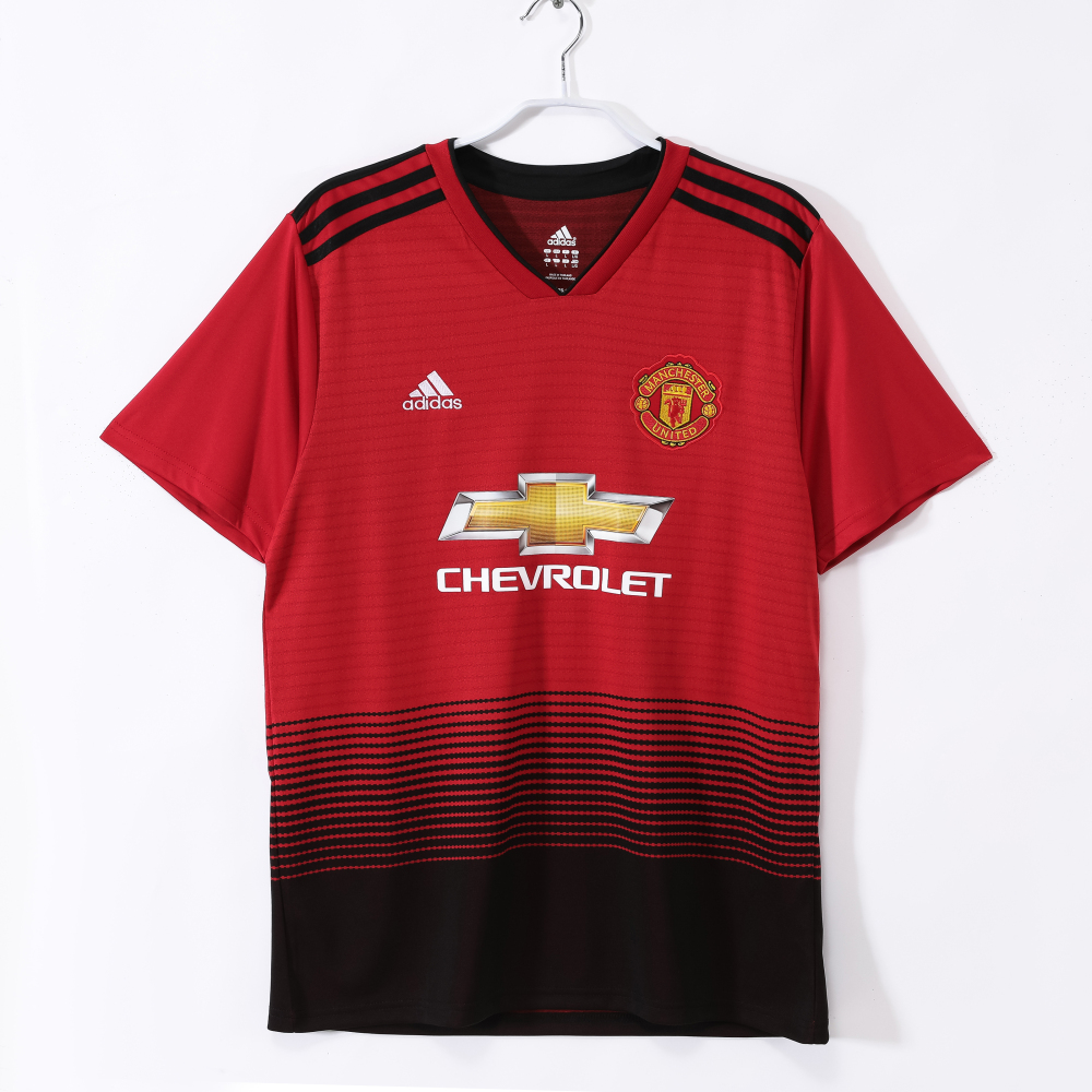 2018 19 Manchester United Home Jersey | short-sleeved | [Retro Edition] | 710