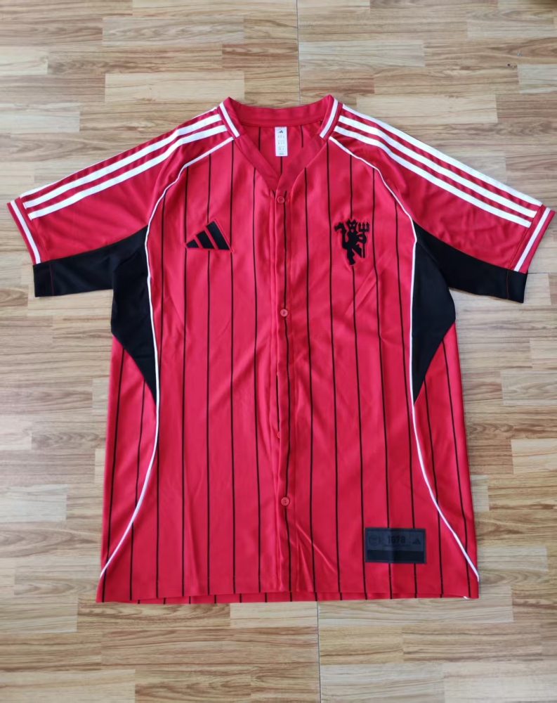 2025 Manchester United baseball uniform | short-sleeved | 711