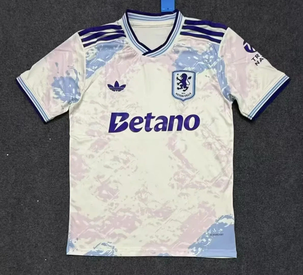 25-26  Aston Villa Third Jersey | thai version | S-2XL | short-sleeved | C269