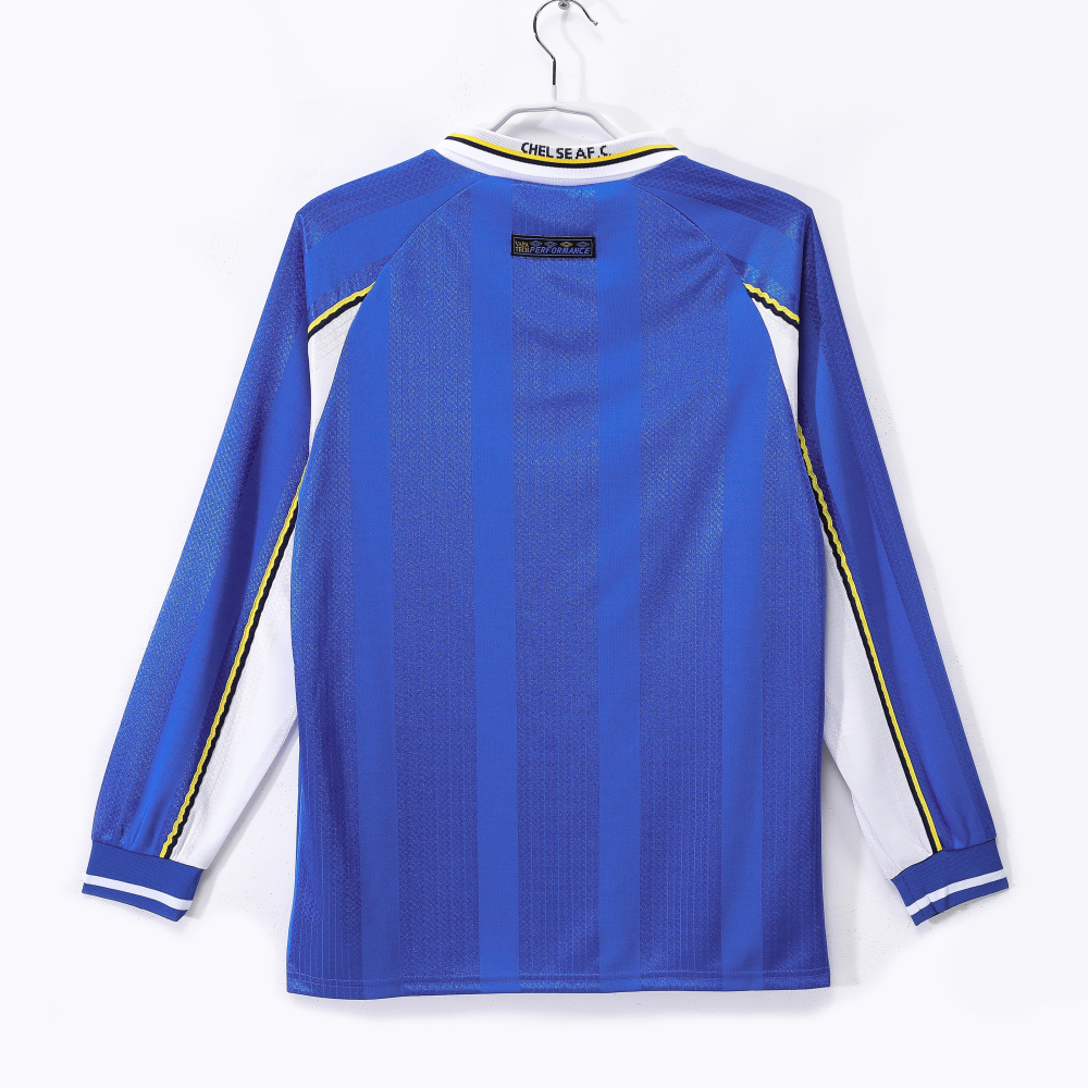 1997 99 Chelsea Home Jersey | Long-sleeved | [Retro Edition] | 710
