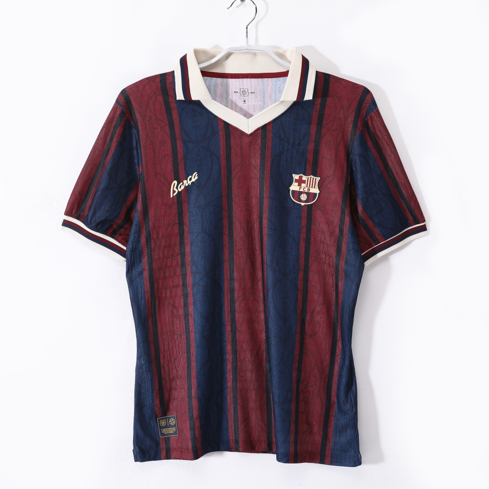 Fc Barcelona Home Jersey The 125th anniversary edition | short-sleeved | [Retro Edition] | 710