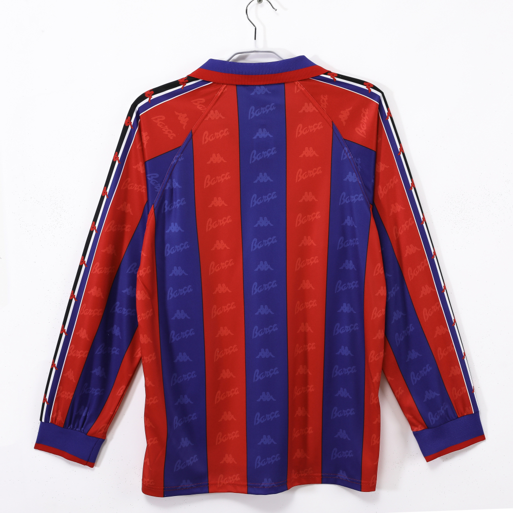 1995 97 FC Barcelona Home Jersey | Long-sleeved | [Retro Edition] | 710