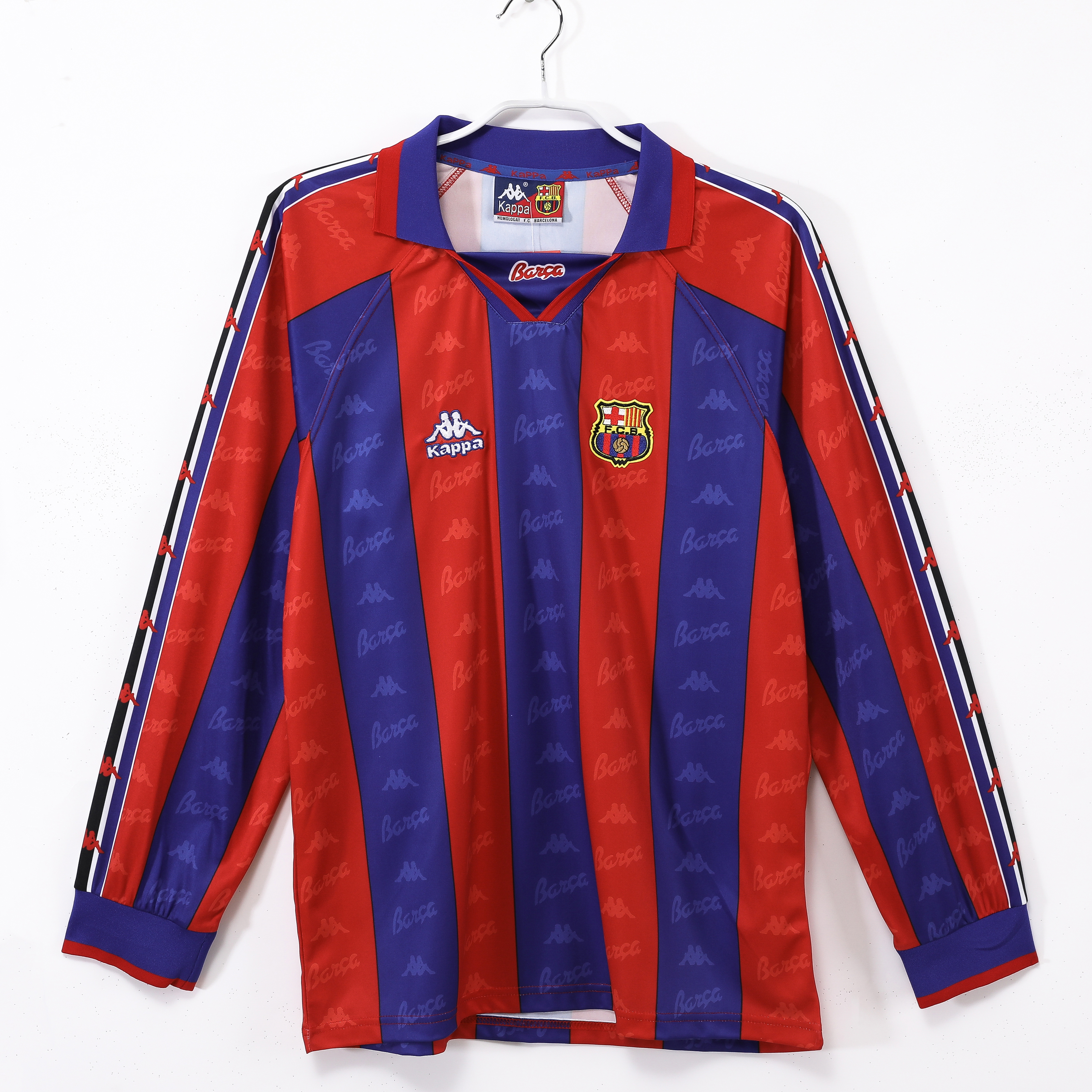 1995 97 FC Barcelona Home Jersey | Long-sleeved | [Retro Edition] | 710
