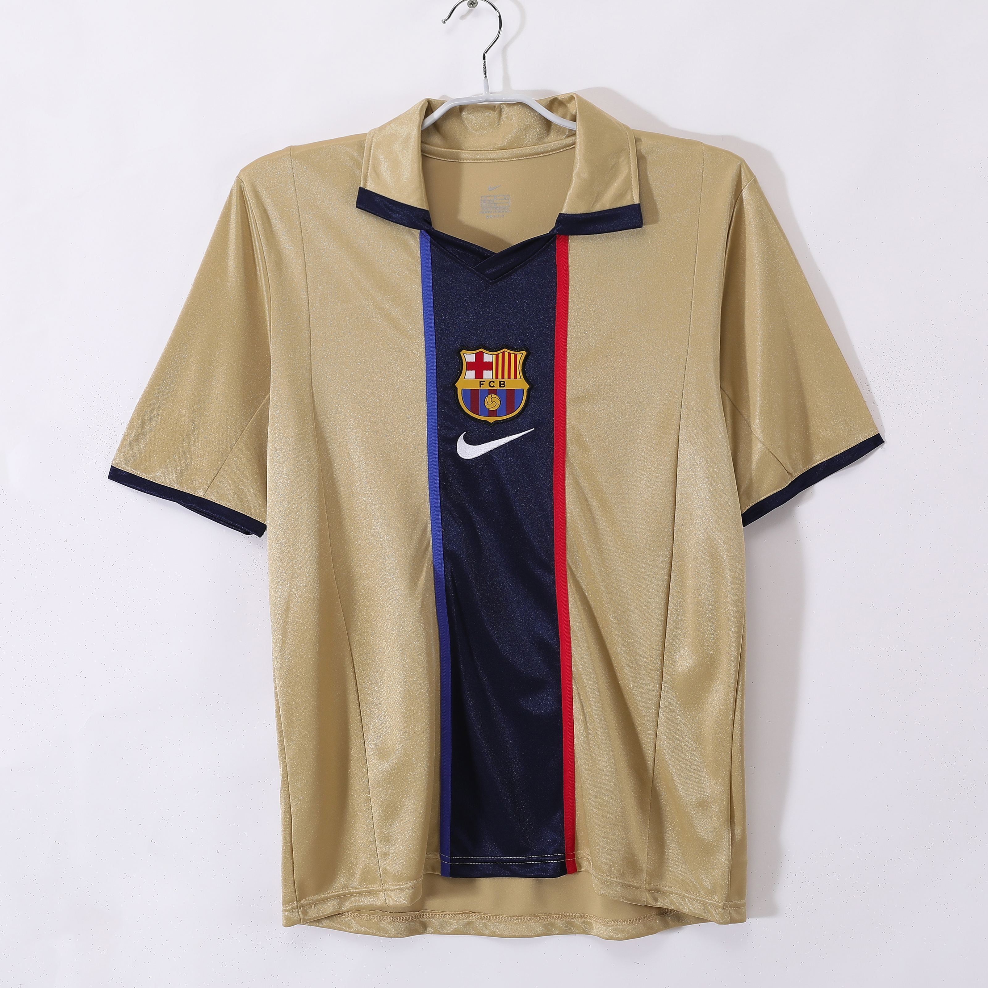 2001 02 Fc Barcelona Home and Away Jersey | short-sleeved | [Retro Edition] | 710