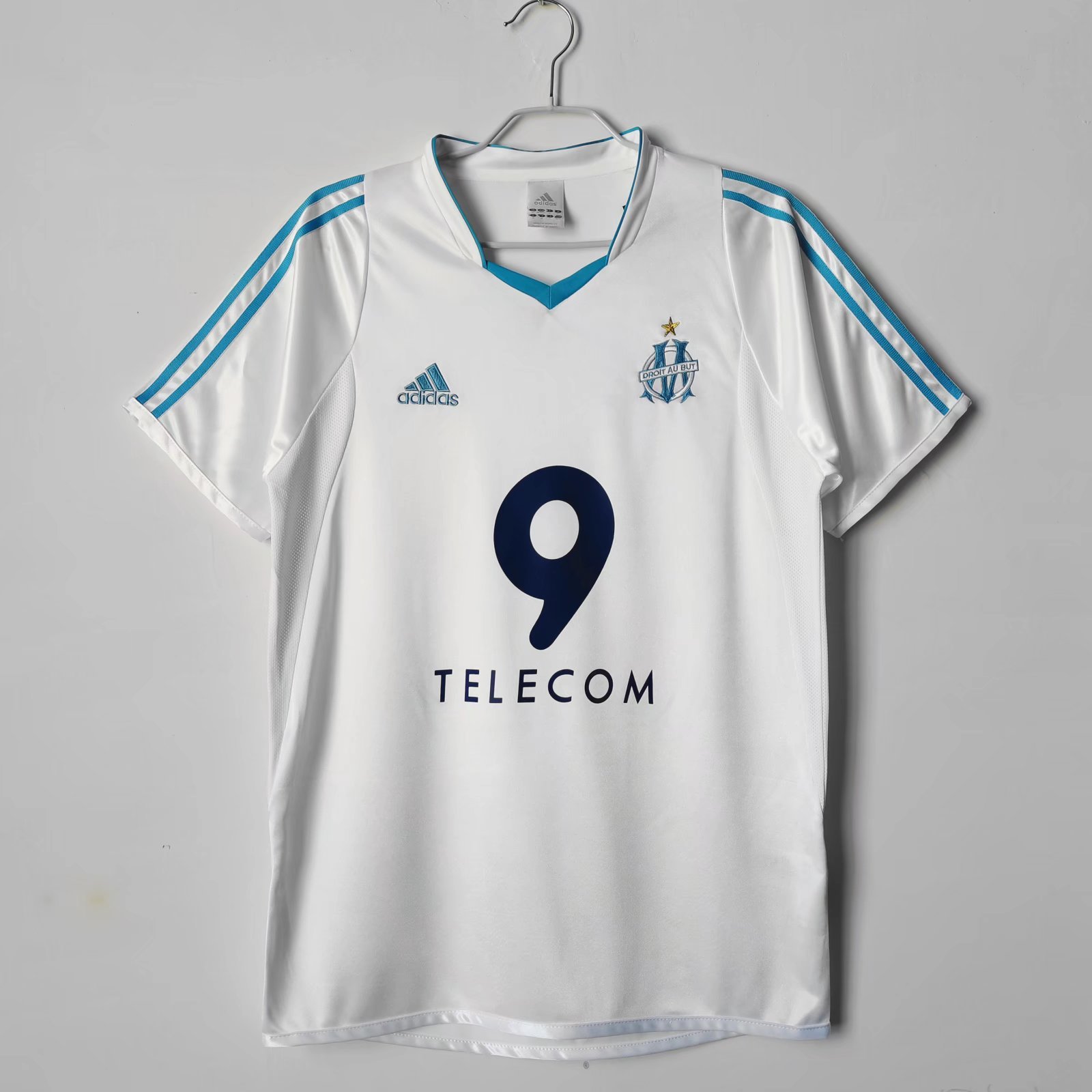 2002 03 Marseille Home Jersey | short-sleeved | [Retro Edition] | Olympique de Marseille | 710