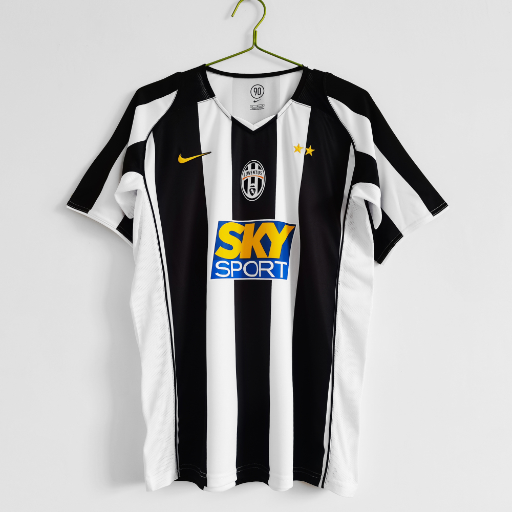 2004 05 Juventus Home Jersey | short-sleeved | [Retro Edition] | 710