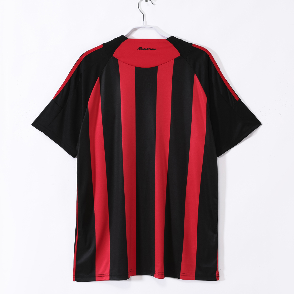 2008 09 A.C. Milan Home Jersey | short-sleeved | [Retro Edition] | 710