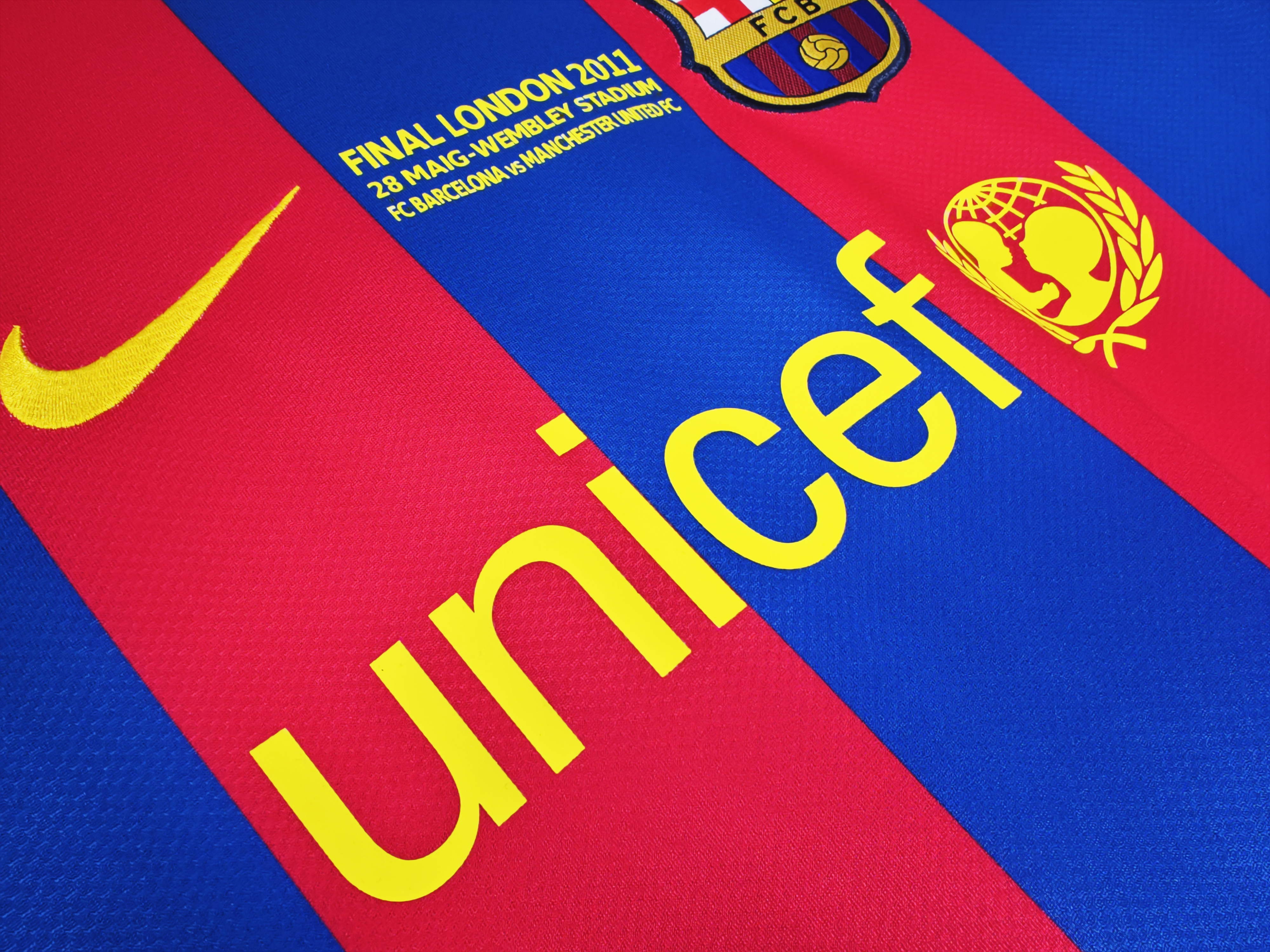 2010 11 Fc Barcelona Home Jersey Champions League Edition | short-sleeved | [Retro Edition] | 710