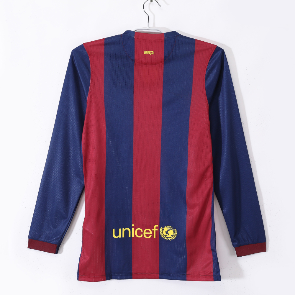 2014 15 FC Barcelona Home Jersey | Long-sleeved | [Retro Edition] | 710
