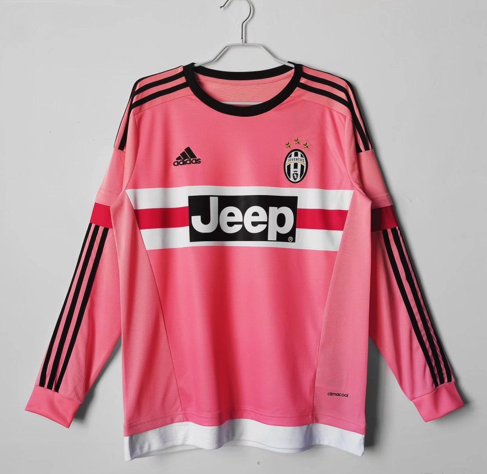 2015 16 Juventus Away Jersey | Long-sleeved | [Retro Edition] | 710