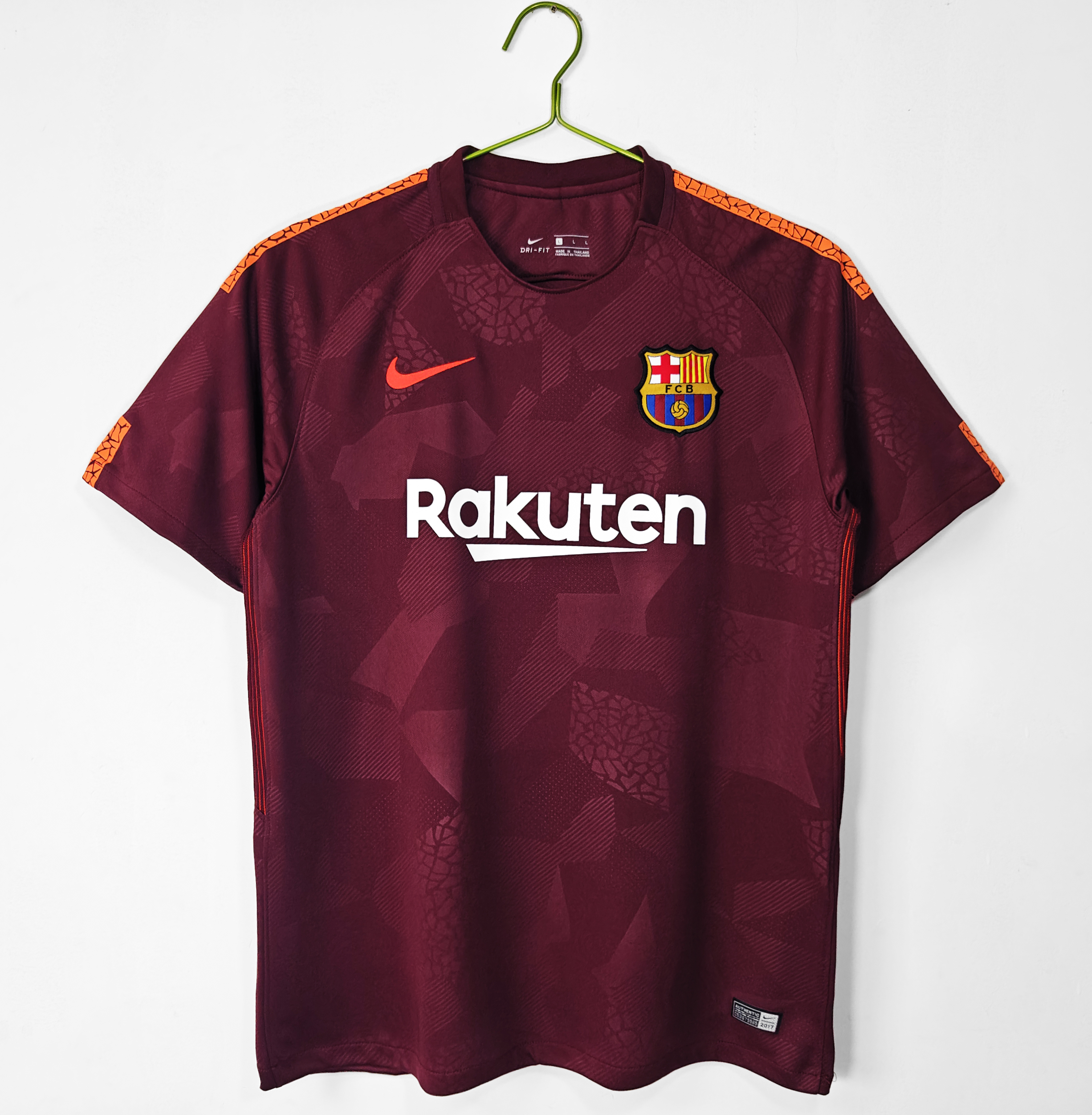 2017 18 Fc Barcelona Home / Third Jersey | short-sleeved | [Retro Edition] | 710