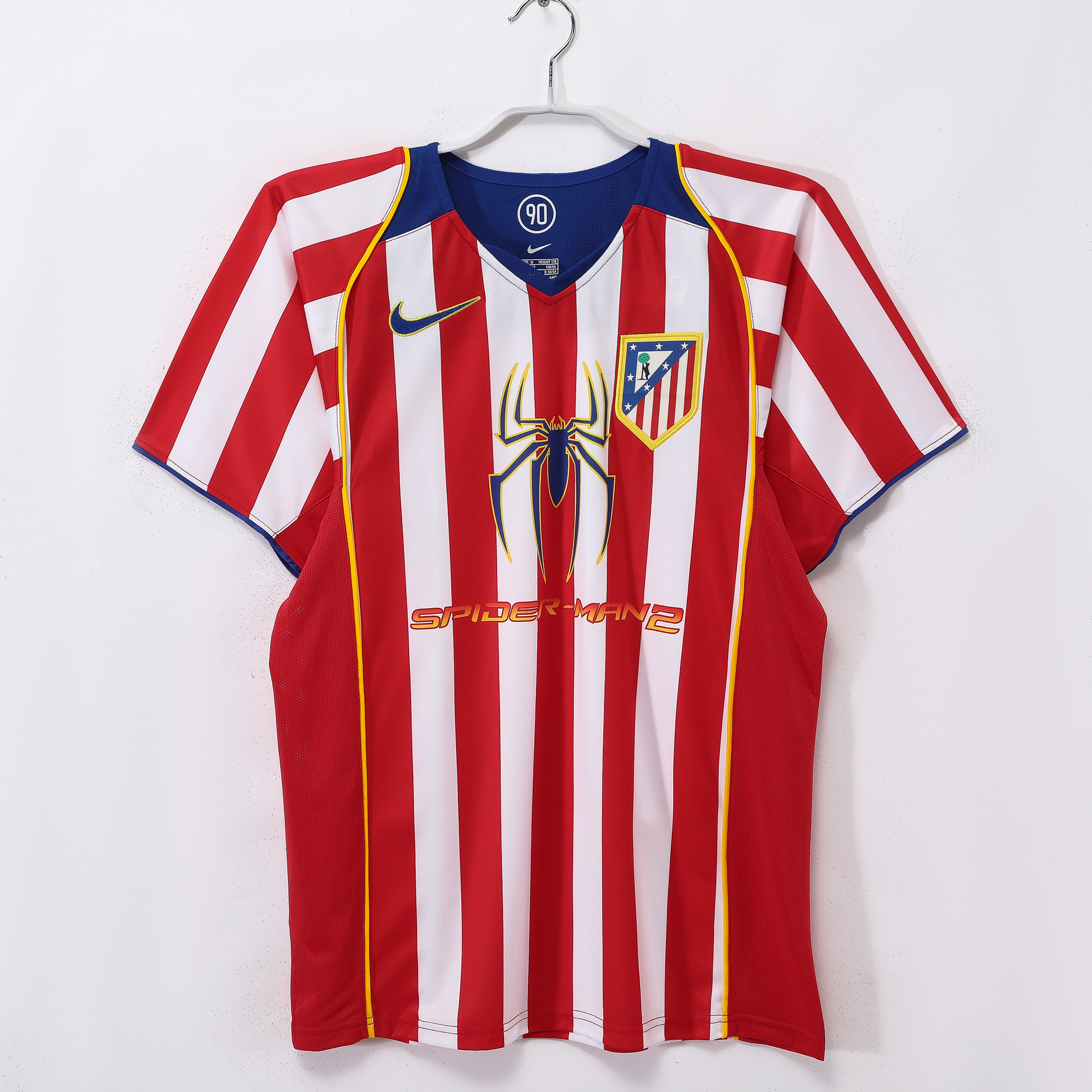 2004 05 Atletico Madrid Home and Away Jersey | short-sleeved | [Retro Edition] | 710