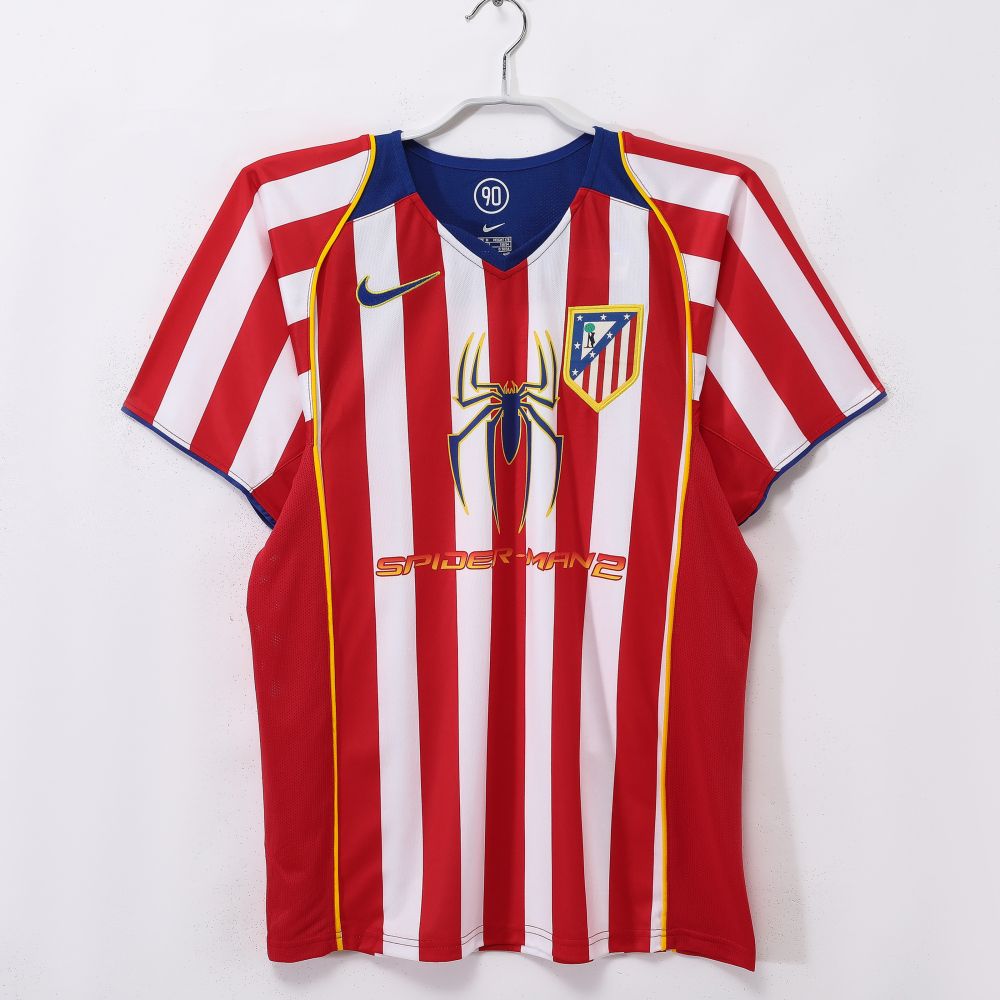 2004 05 Atletico Madrid Home and Away Jersey | short-sleeved | [Retro Edition] | 710