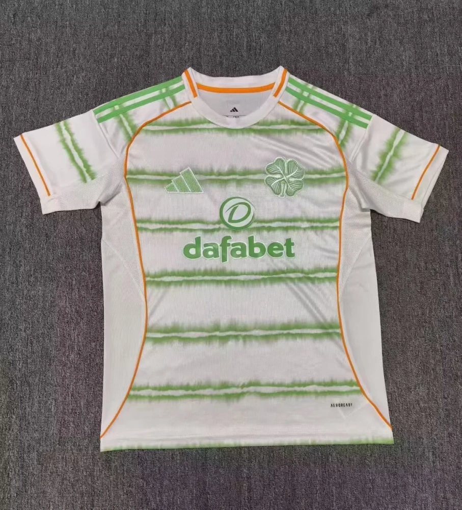 25-26 Celtics Third Jersey | thai version | green-white | short-sleeved