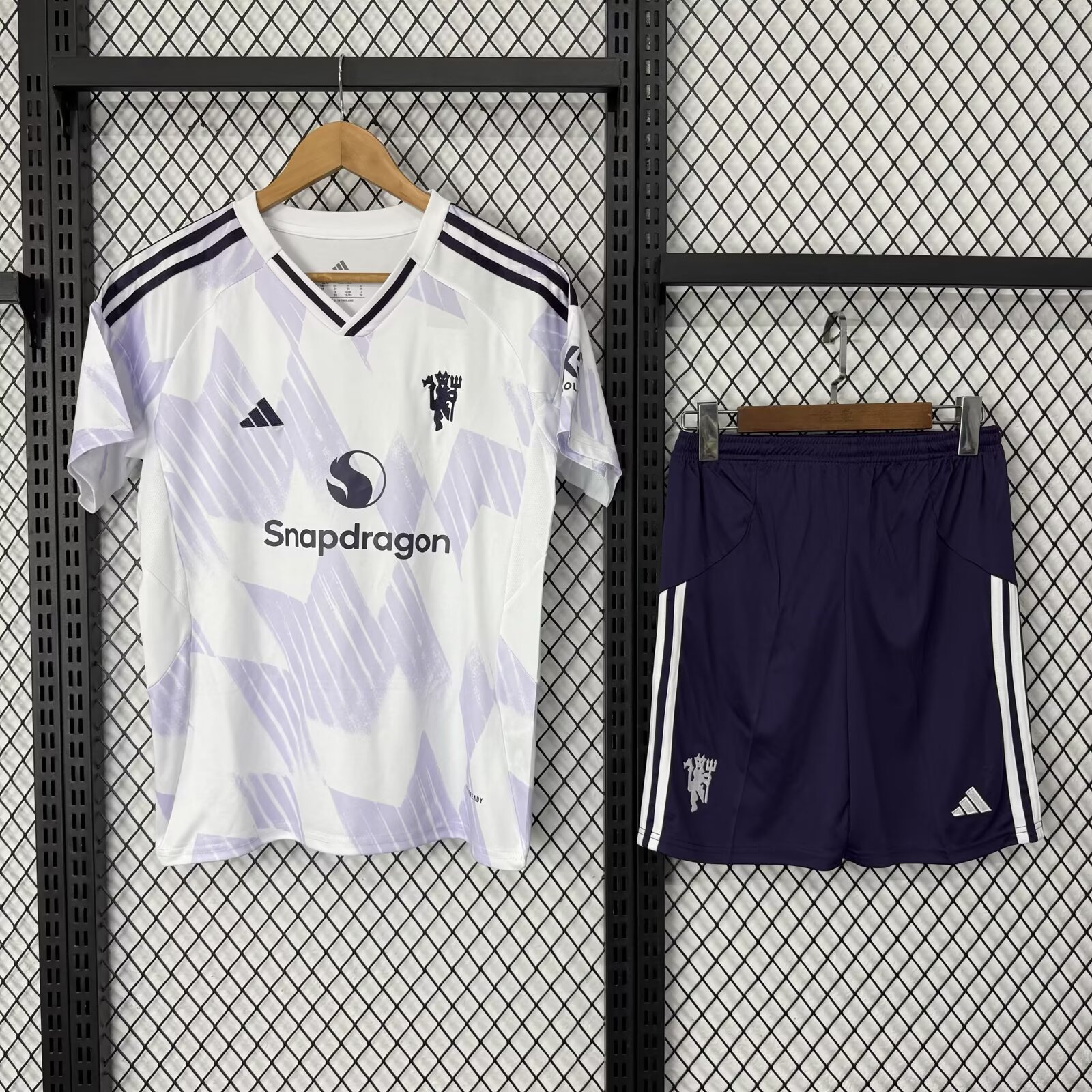 Kids  25/26 Manchester United Home Away Soccer Jersey | short-sleeved