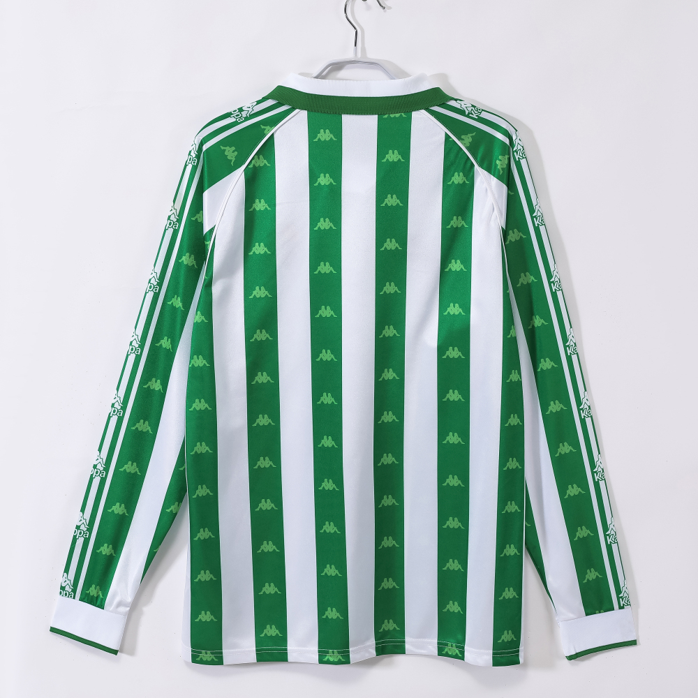 1995 97 Real Betis Home Jersey | Long-sleeved | [Retro Edition] | 710