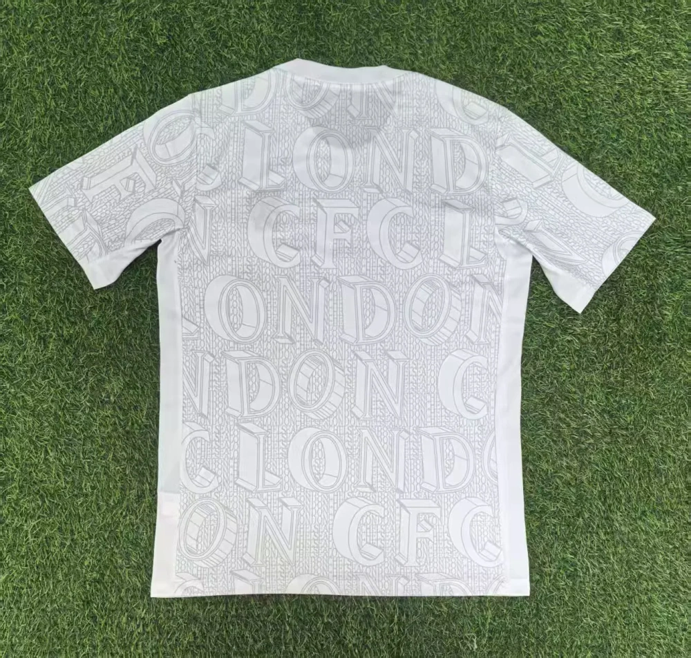 25-26 Chelsea pre-match Jersey | thai version | white | short-sleeved | 416