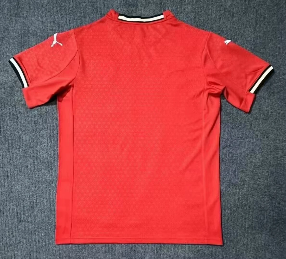 25-26 Portugal Home Jersey | thai version | red | short-sleeved