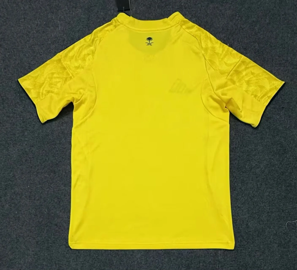 25-26 Al-Nassr FC Home Jersey | thai version | yellow | S-4XL | short-sleeved | C269