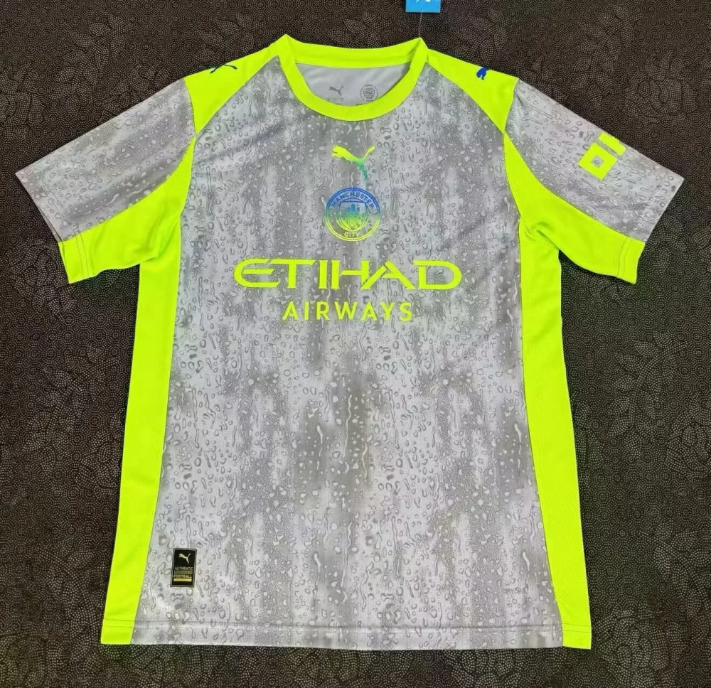 25-26 Manchester City Third Jersey | thai version | S-4XL | short-sleeved | C269