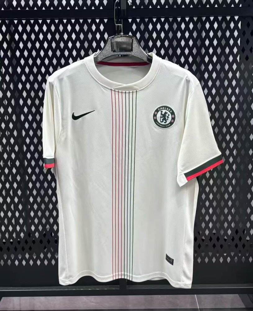 25-26 Chelsea Home / Away Jersey | thai version | white / blue | short-sleeved | 269