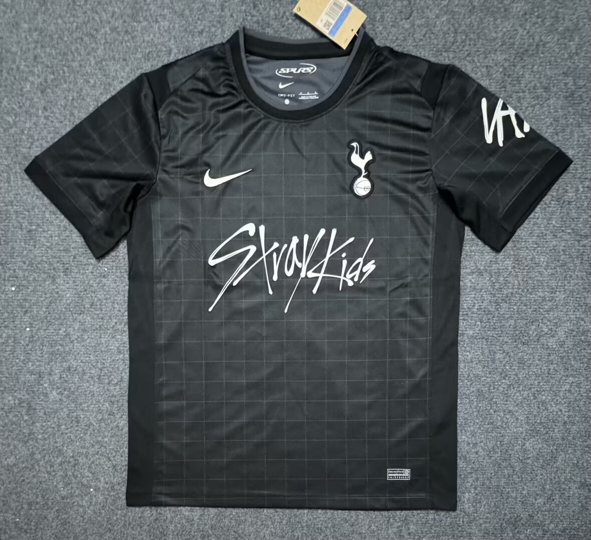 25-26 Tottenham Hotspur Away - Co-branded version Jersey | thai version | black | S-4XL | short-sleeved | C269