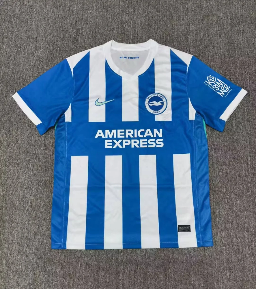 25-26 Brighton & Hove Albion Football Club Home Jersey | thai version | S-2XL | short-sleeved | 269