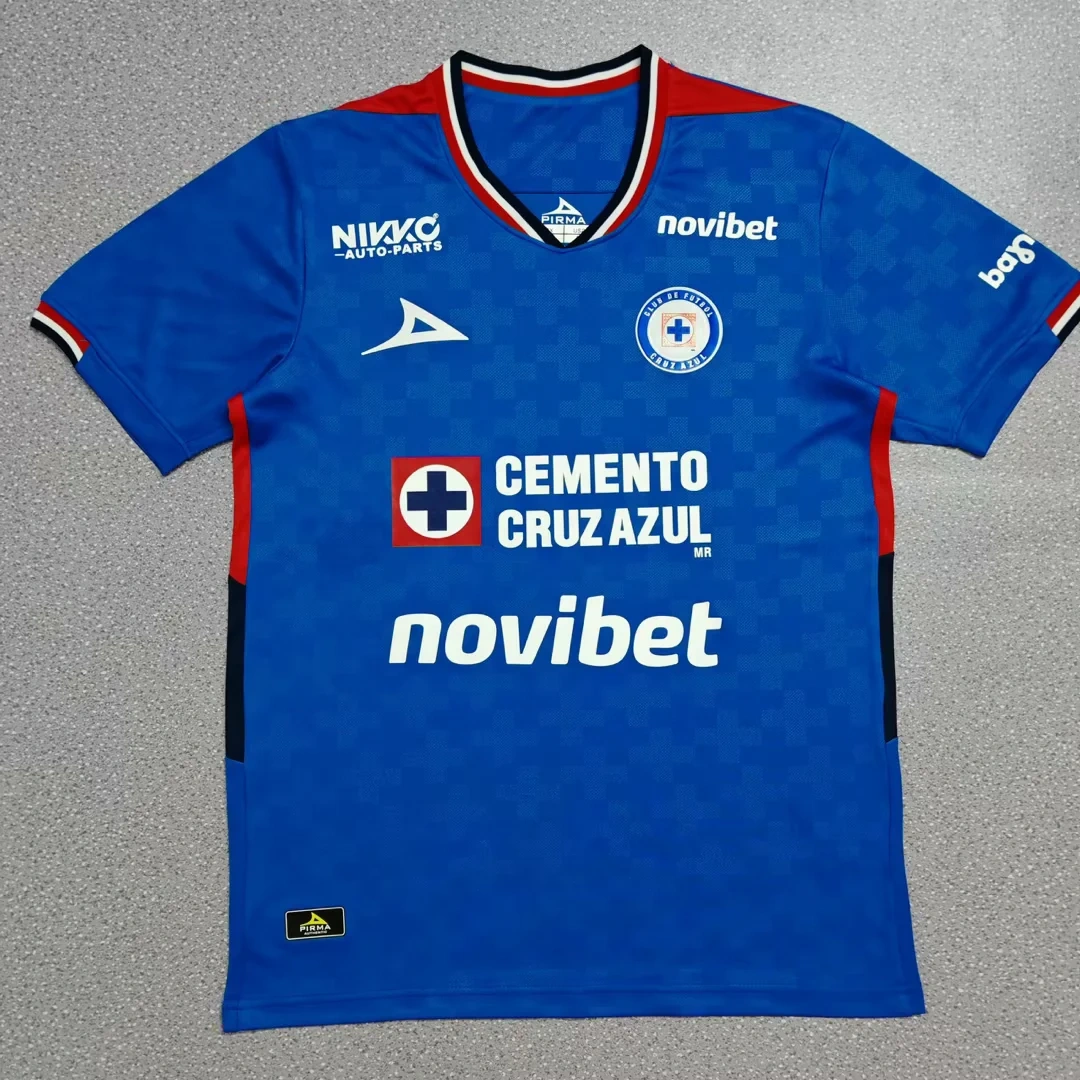 25-26 Cruz Azul  / Home   Away Jersey | thai version | blue | S-4XL | short-sleeved | 912 818