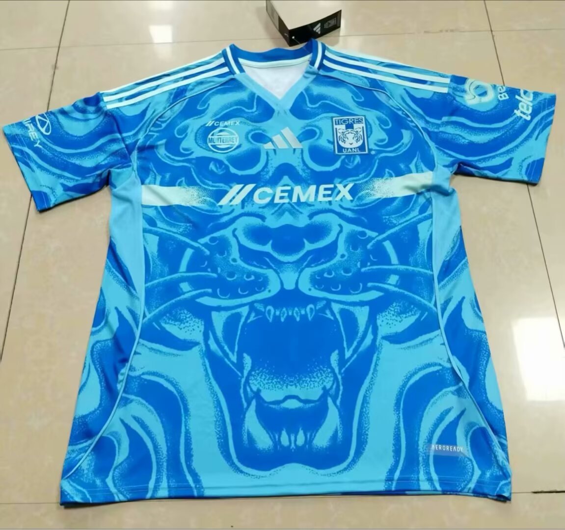 25-26 Tigres UANL Jersey | thai version | short-sleeved