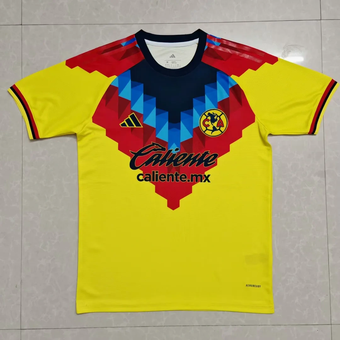 25-26 Club América Pre-match Jersey | thai version | commemorative edition | S-4XL | short-sleeved | 912 818