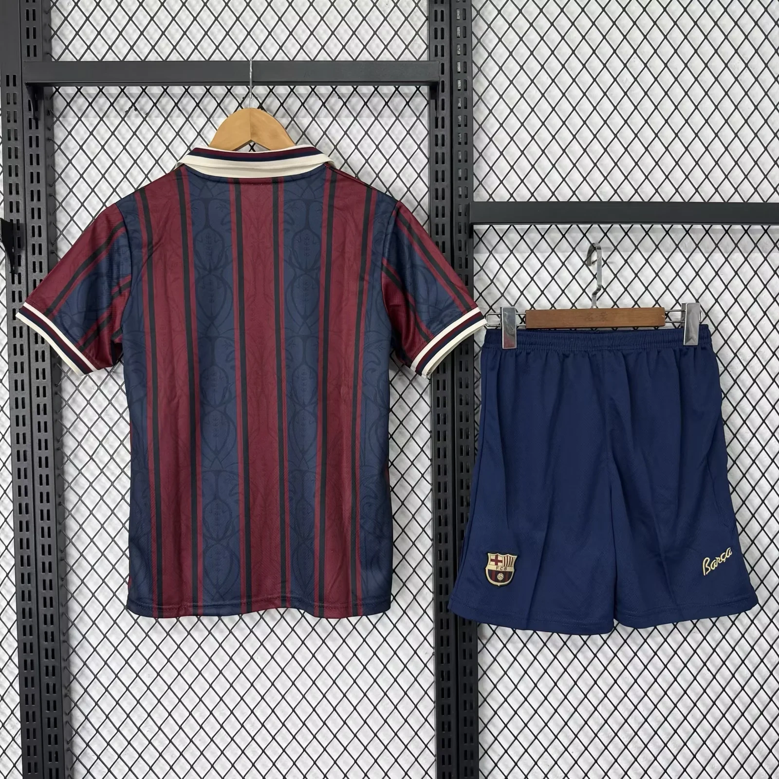 Kids Barcelona Soccer Jersey | Special edition | short-sleeved | 507