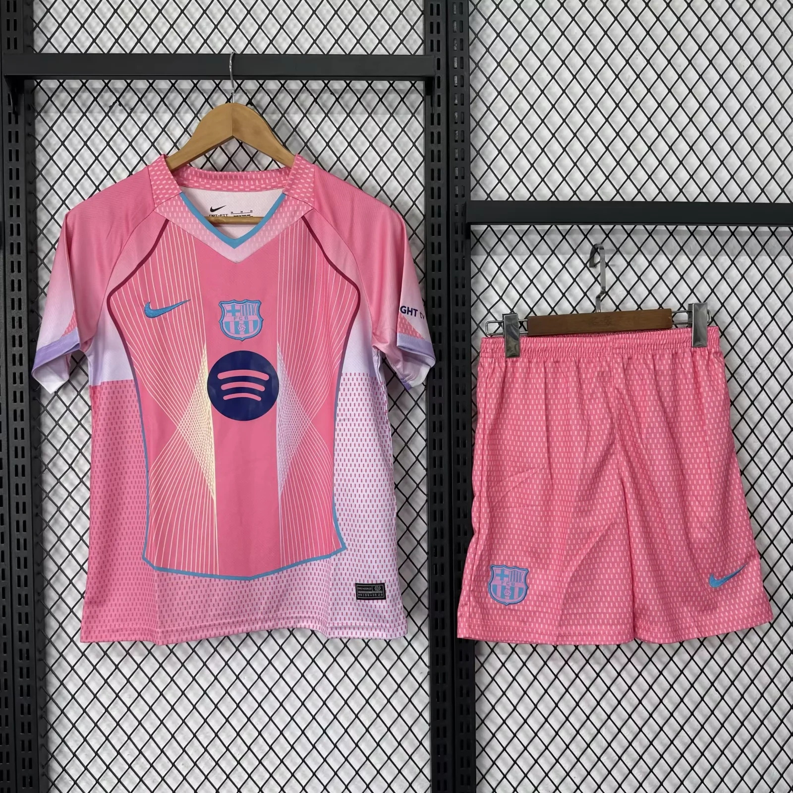 Kids Barcelona Soccer Jersey | Special edition | short-sleeved | 507