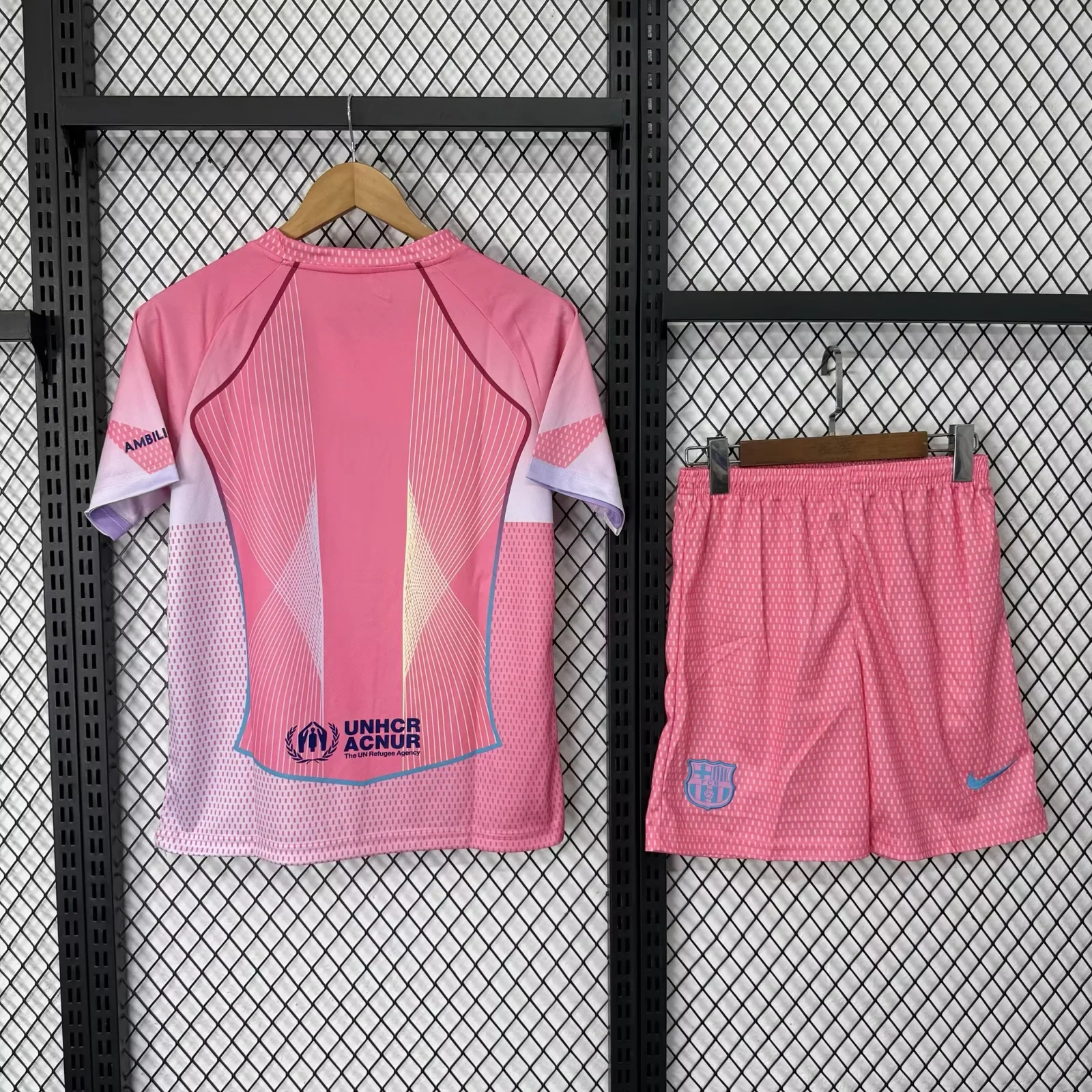 Kids Barcelona Soccer Jersey | Special edition | short-sleeved | 507