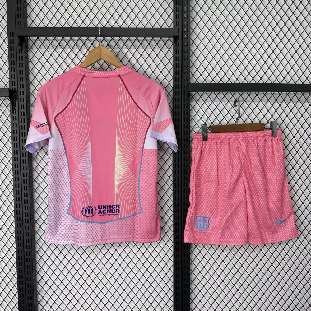 Kids Barcelona Soccer Jersey | Special edition | short-sleeved | 507