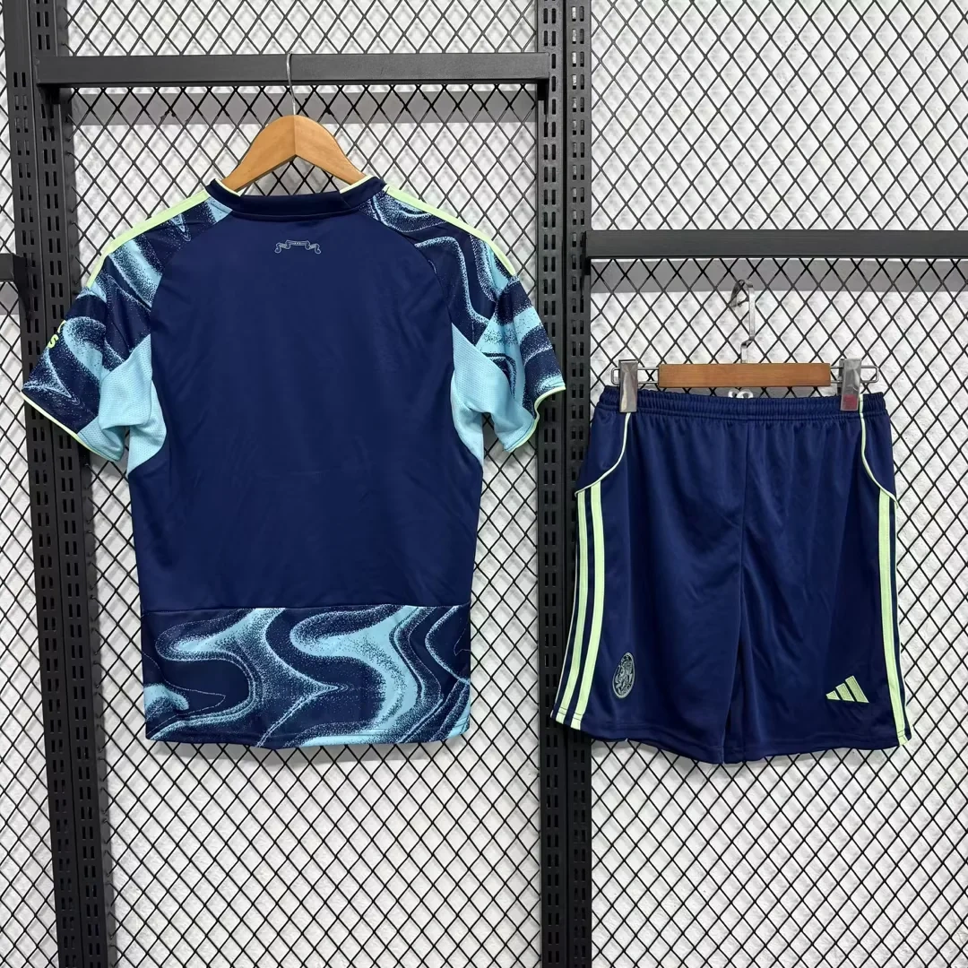 Kids 2526 Ajax Away Soccer Jersey | short-sleeved | 507