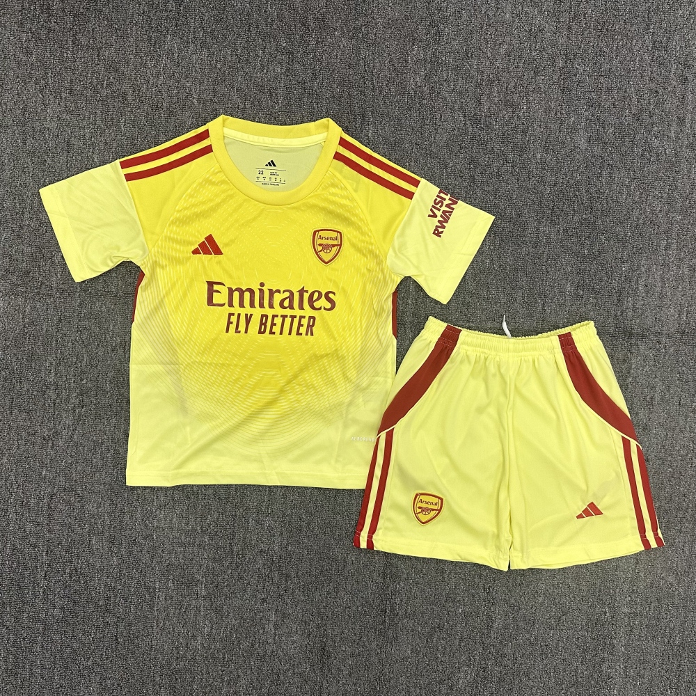 Kids 2526 Arsenal Home / Away / Third / Goalkeeper Soccer Jersey | short-sleeved | 507
