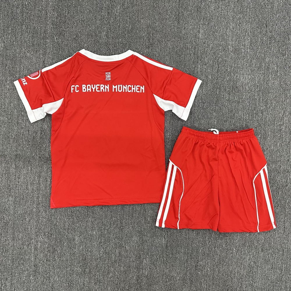 Kids 25 26 Bayern Home / Away Soccer Jersey | short-sleeved | 507