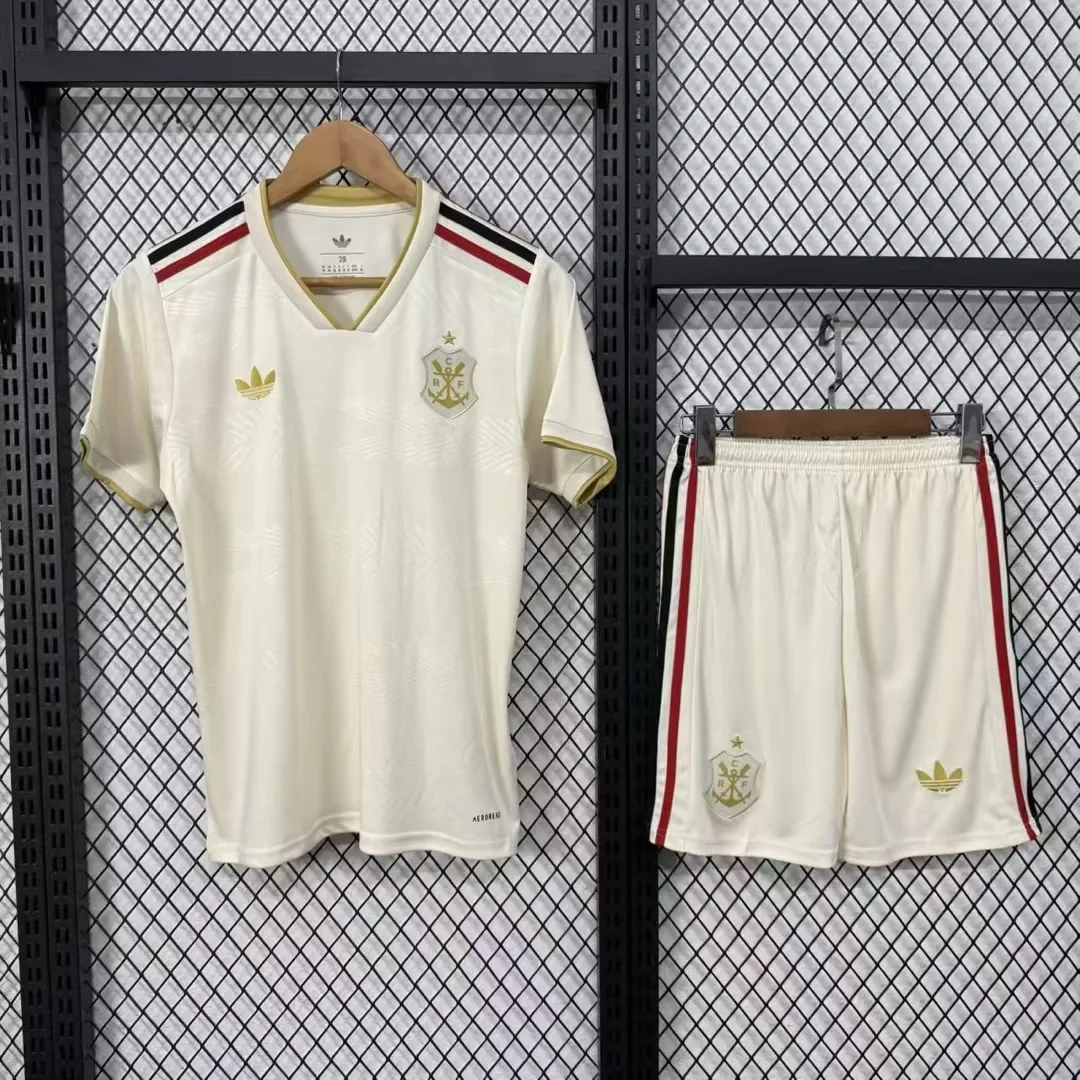 Kids  25/26 Flamengo Third Soccer Jersey | short-sleeved | 507