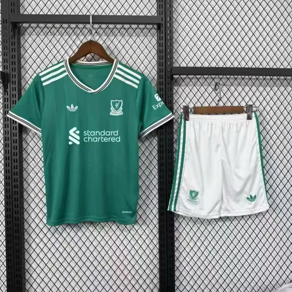 Kids  25/26 Liverpool Third Soccer Jersey | short-sleeved