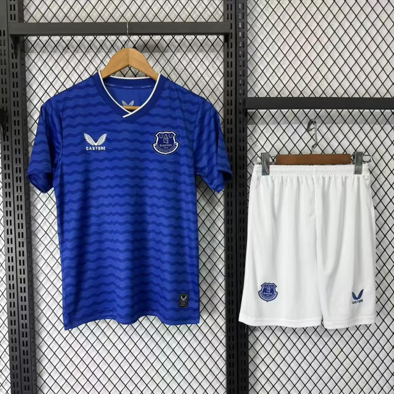 Kids Everton F.C. Home Soccer Jersey | short-sleeved | 507