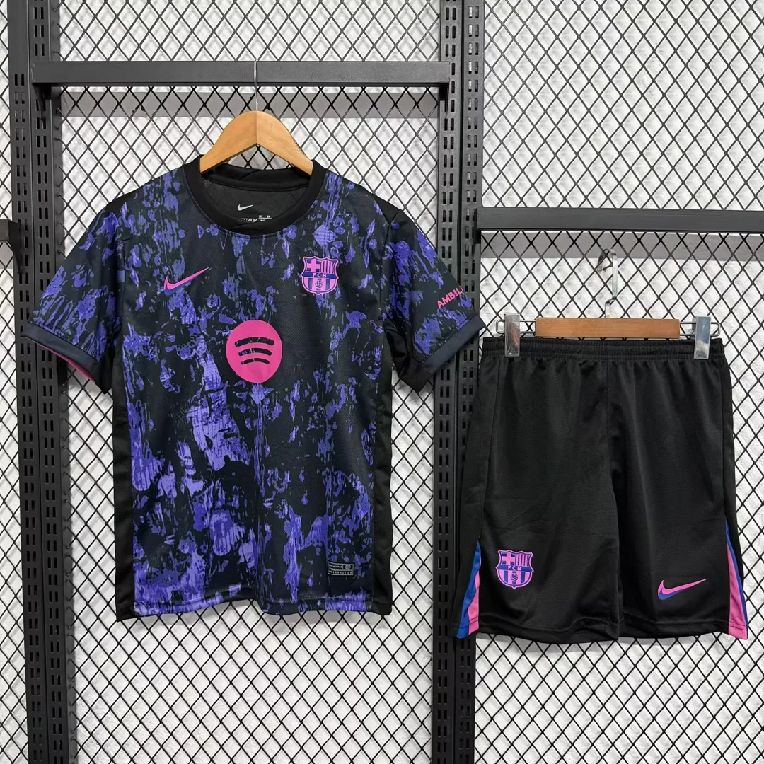 Kids Barcelona Soccer Jersey | short-sleeved | 507