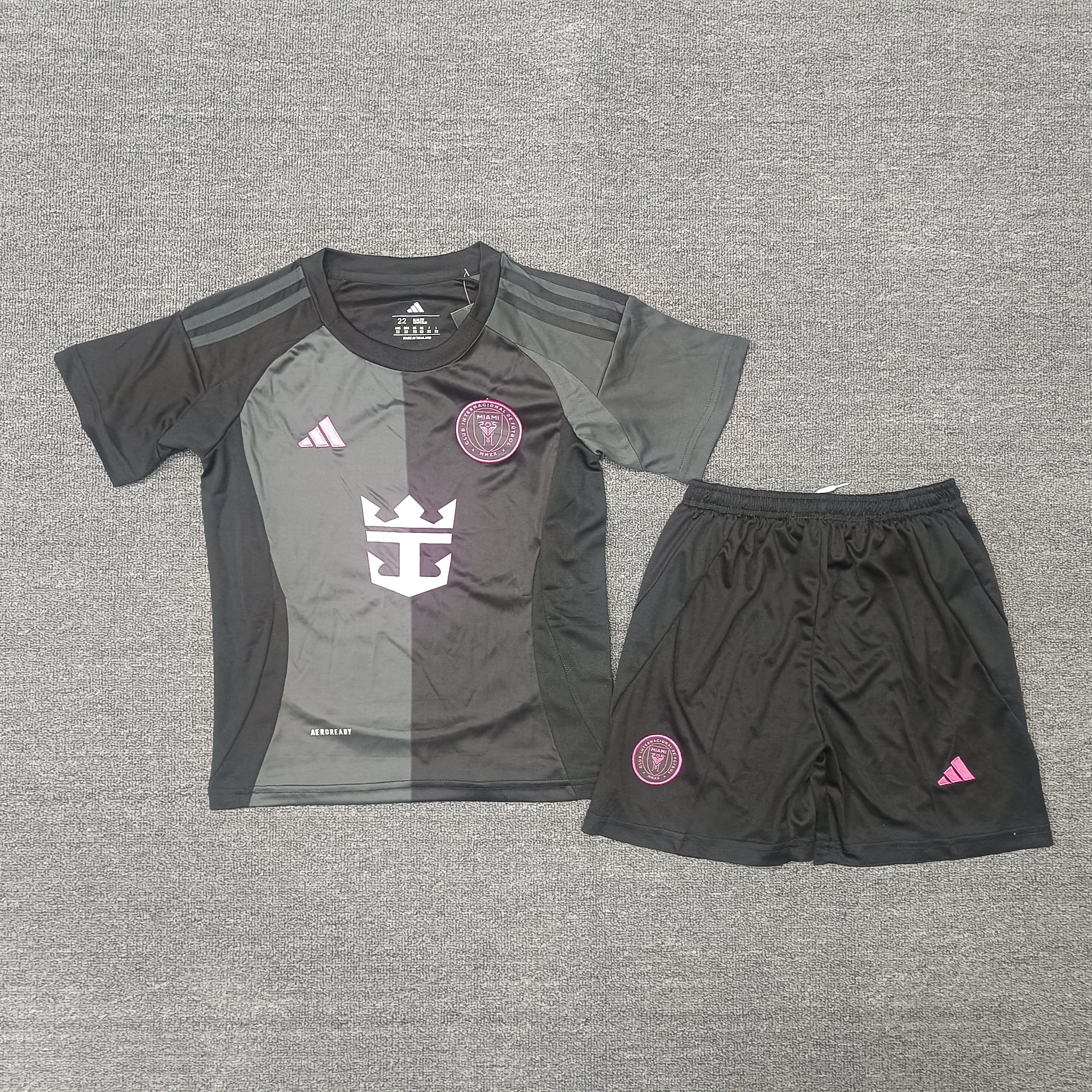 Kids 25/26 Miami Home / Away Soccer Jersey | short-sleeved | 507