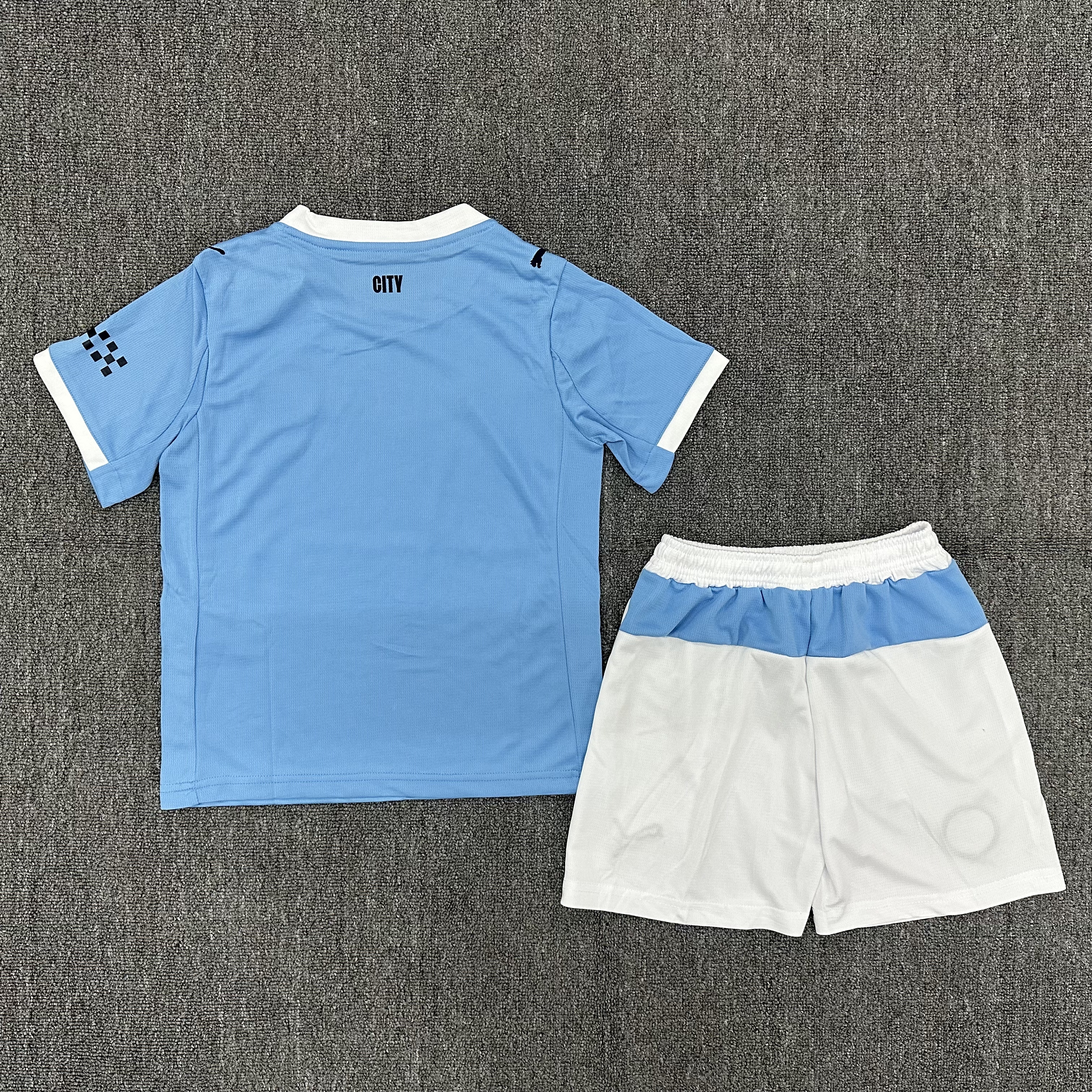 Kids 25/26 Manchester City Home / Away Soccer Jersey | short-sleeved | 507