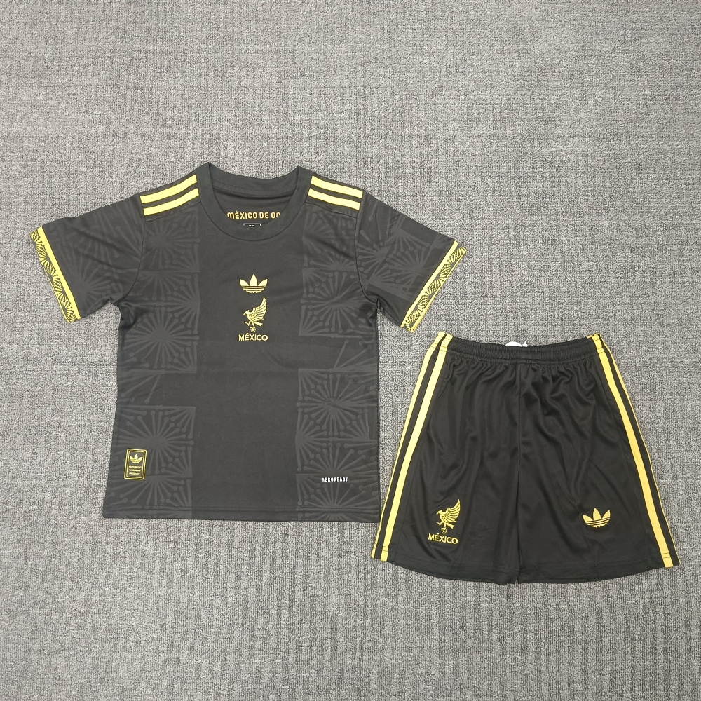 Kids Mexico Soccer Jersey | short-sleeved | Gold Cup Edition | 507