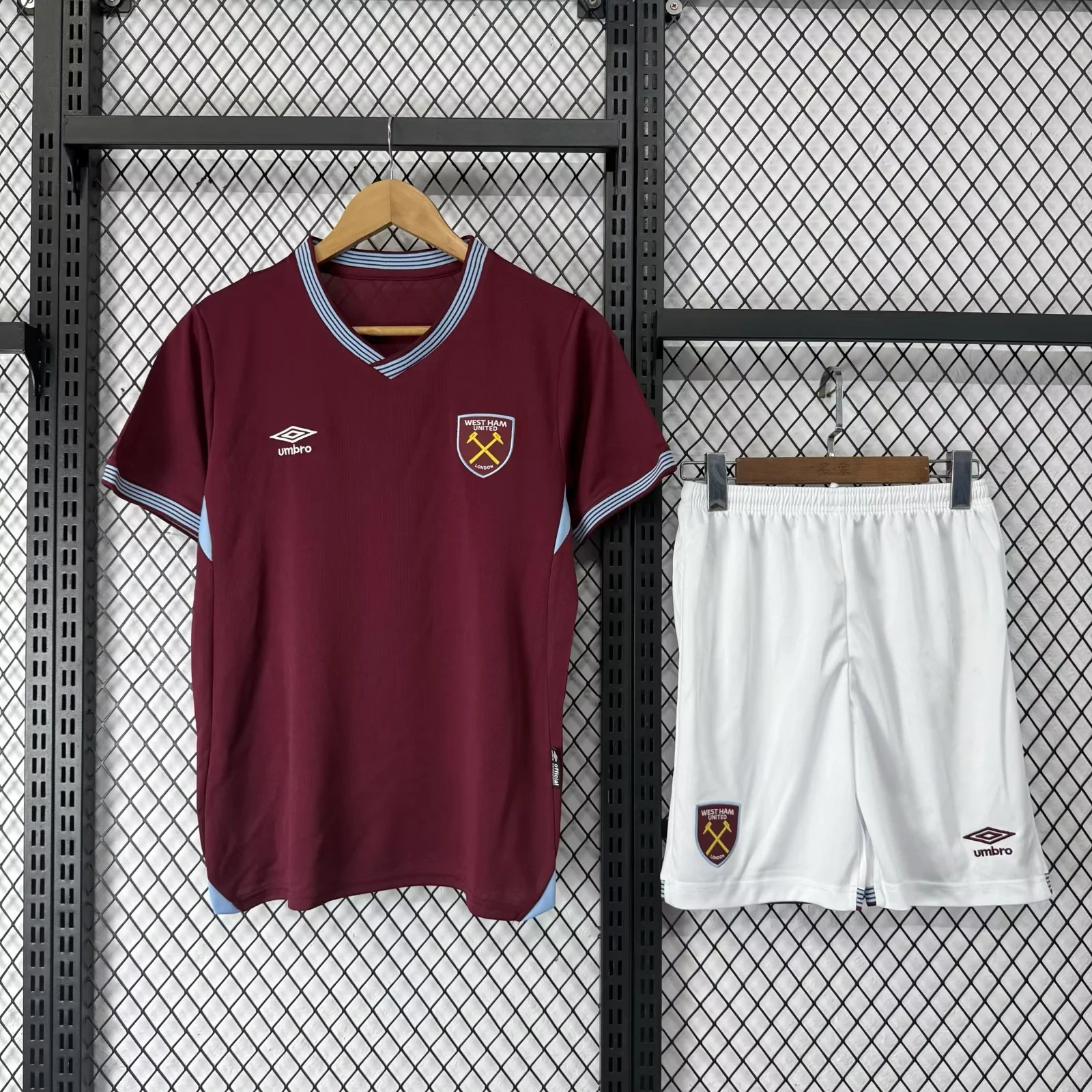 Kids West Ham 25/26 Home Soccer Jersey | short-sleeved | 507